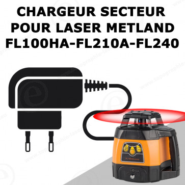 Chargeur pour laser METLAND/GEOFENNEL FL100HA FL210A FL240 AFL40T