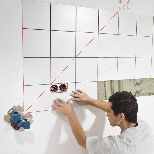 Niveau Laser Carrelage Bosch Gtl 3 Pro Topographie Laser 3444