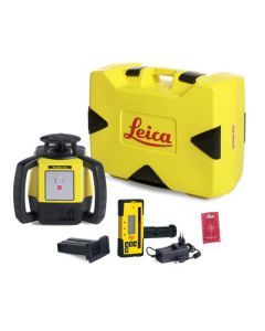 Niveau laser rotatif LEICA Rugby 610 avec Cellule digitale Rod Eye 160
