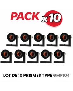 Lot de 10 mini prismes d'auscultation type GMP104