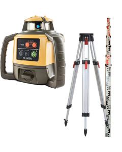 Niveau laser rotatif TOPCON RLH5A en pack avec trépied et mire alu