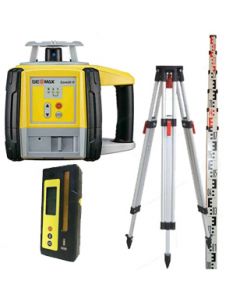 Niveau laser GEOMAX Zone 20H en pack avec trépied et mire alu 4m