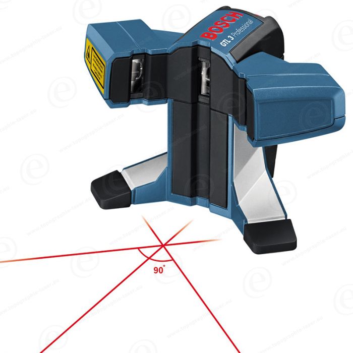 Bosch Professional Niveau laser GLL 3-50 (laser rouge, intérieur, portée :  10 m, 4 piles AA, support rotatif, support BM1, L-BOXX) Bleu