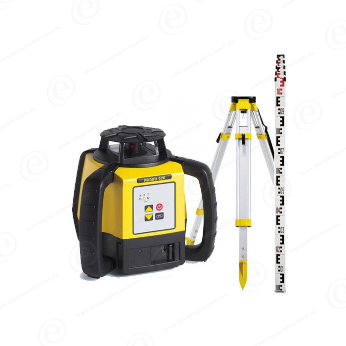 Niveau laser rotatif LEICA RUGBY 620 avec cellule de r ception