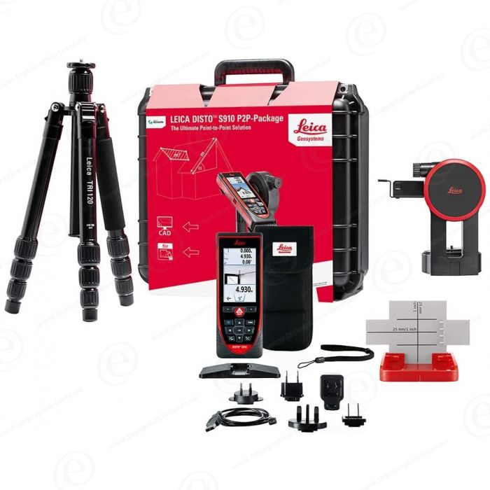 Télémètre Leica® laser 200 m et caméra zoom 4X - Bluetooth + Logiciel PC ou  appli