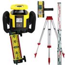 Niveau laser rotatif LEICA Rugby CLA-ctive CLX250 cellule Combo pack guidage LMR360