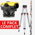 Niveau optique leica NA520 en pack avec trépied et mire alu 4m