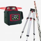 Niveau laser rotatif METRICA SL-RED en pack complet avec trépied et mire 4m