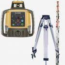 Niveau laser rotatif TOPCON en pack avec trépied et mire alu 4m