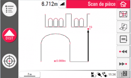 Telemetre LEICA 3D Disto - Croquis en temps réel sur tablette tactile